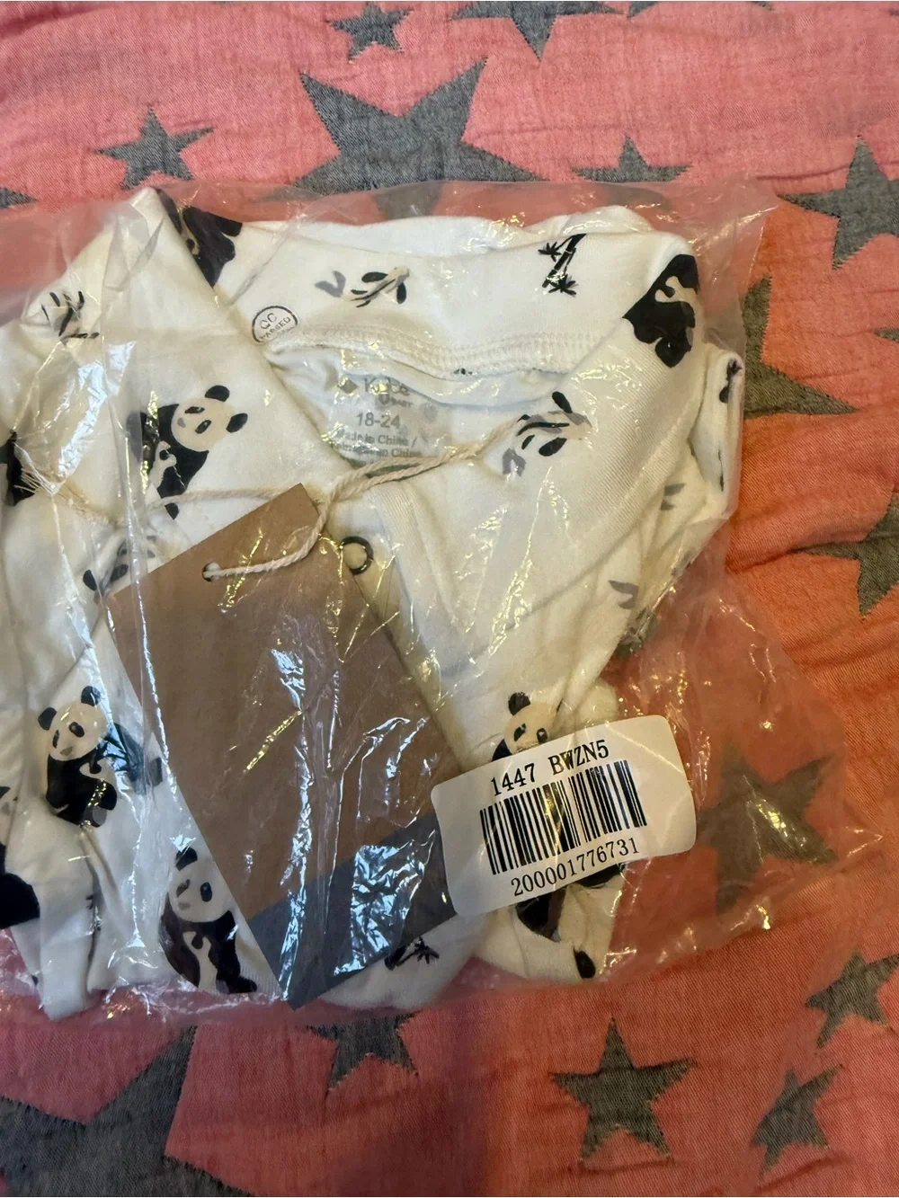 Kyte Baby Black & White Zen Collared Snap Romper 18-24M NWT Retired